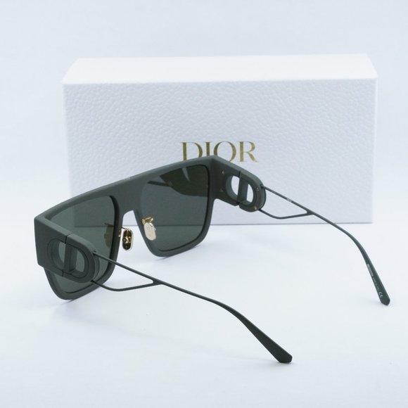 FINAL PRICE NEW DIOR 30MONTAIGNE S3U 56C0 MATTE GREEN/GREEN SUNGLASSES - Picture 12 of 13